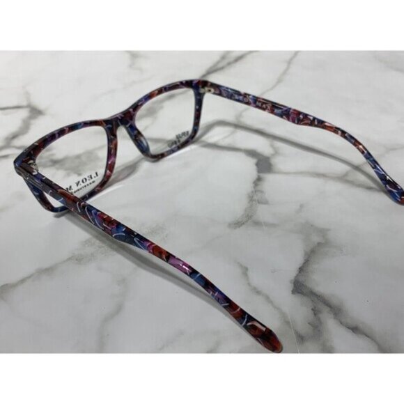 LEON MAX Zyloware 4041  017 140 Multicolored Women's Glasses Frames - Picture 3 of 12